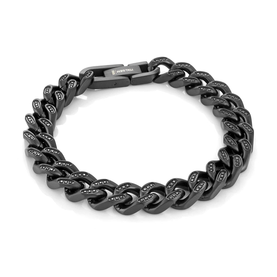 9.4MM CURB CZ BRACELET