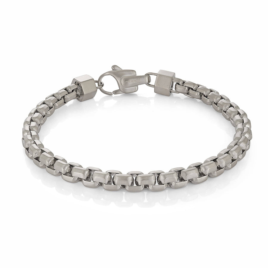 6MM HEXAHEDRON BOX BRACELET