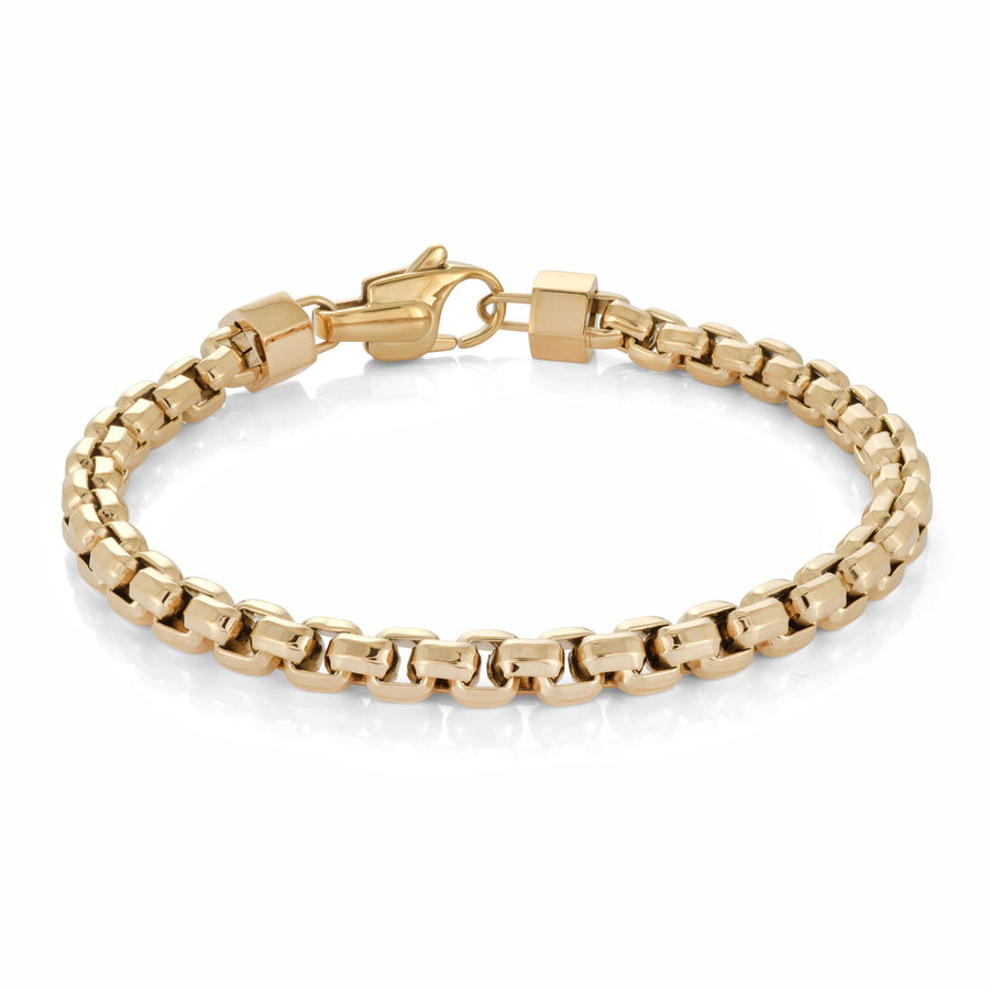 6MM HEXAHEDRON BOX BRACELET