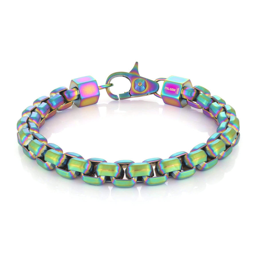 8MM ROUND BOX BRACELET
