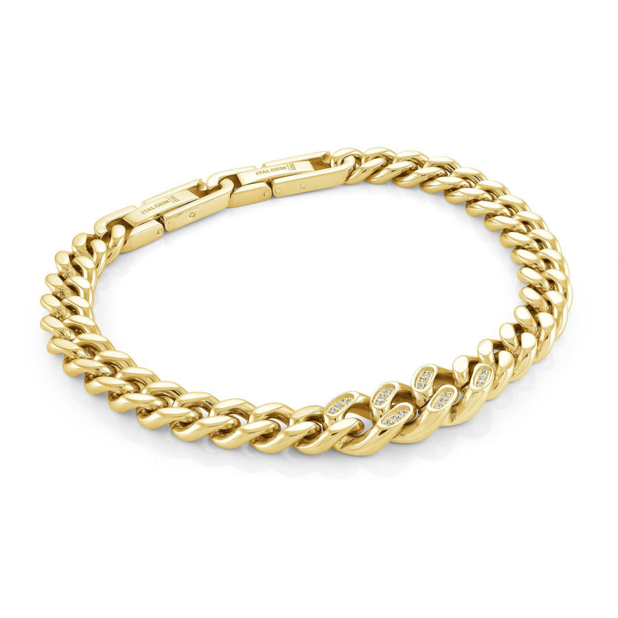 10MM Cuban CZ Bracelet