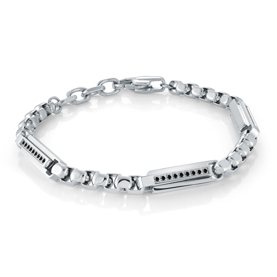 5.5 MM SECTIONAL ROUND BOX BRACELET