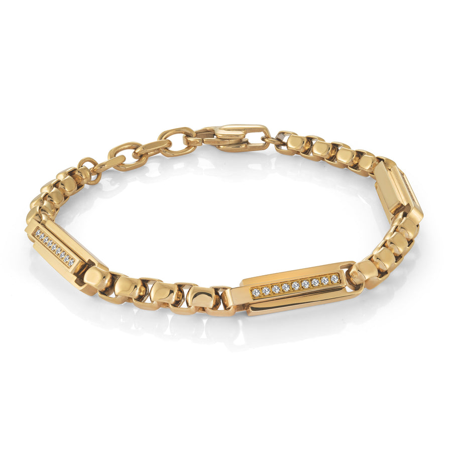 5.5 MM SECTIONAL ROUND BOX BRACELET