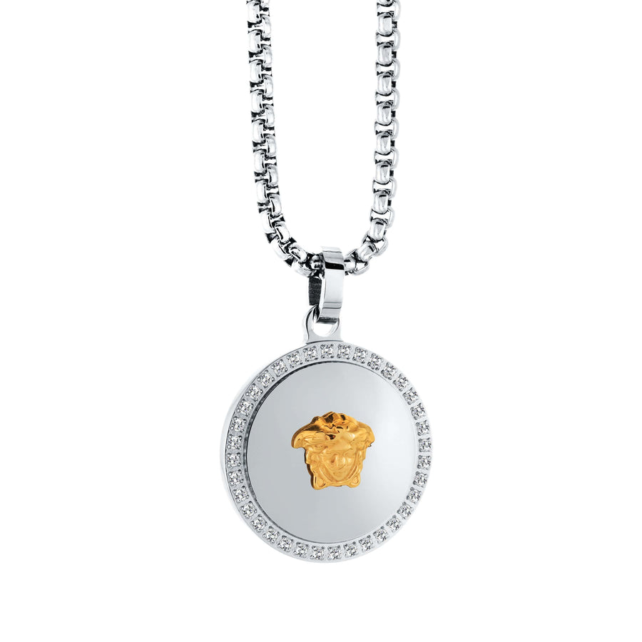 Medusa Round Pendant