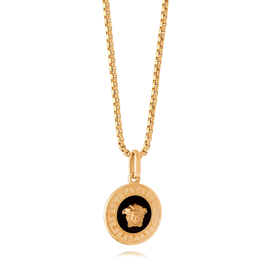 Medusa Disc Pendant