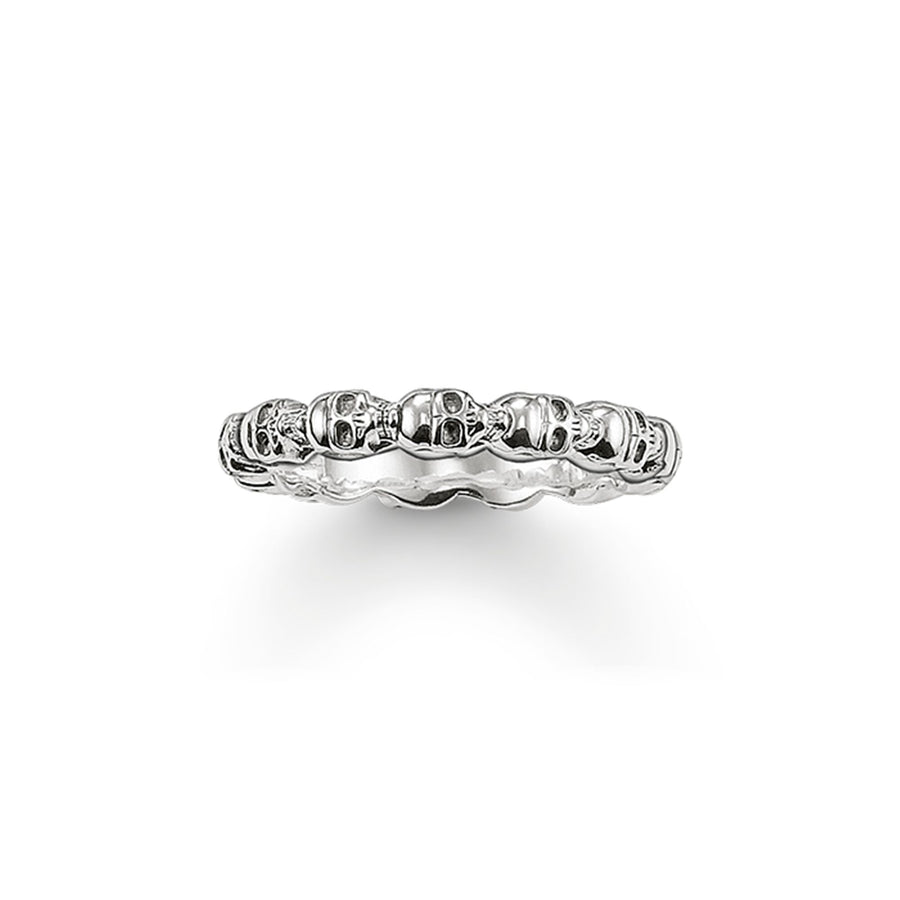 Bague tête de mort