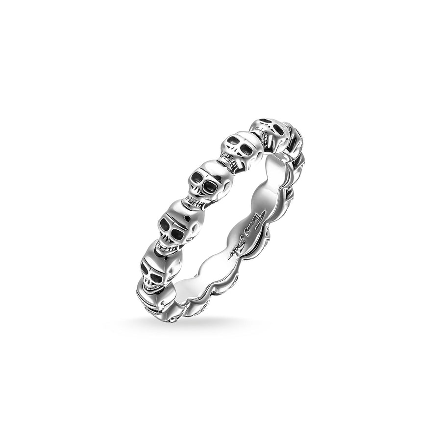 Bague tête de mort