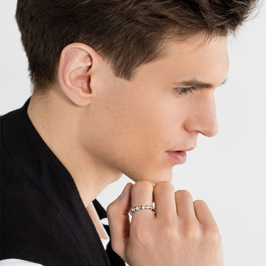 Bague tête de mort