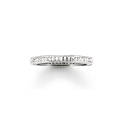 Bague Eternity pavé