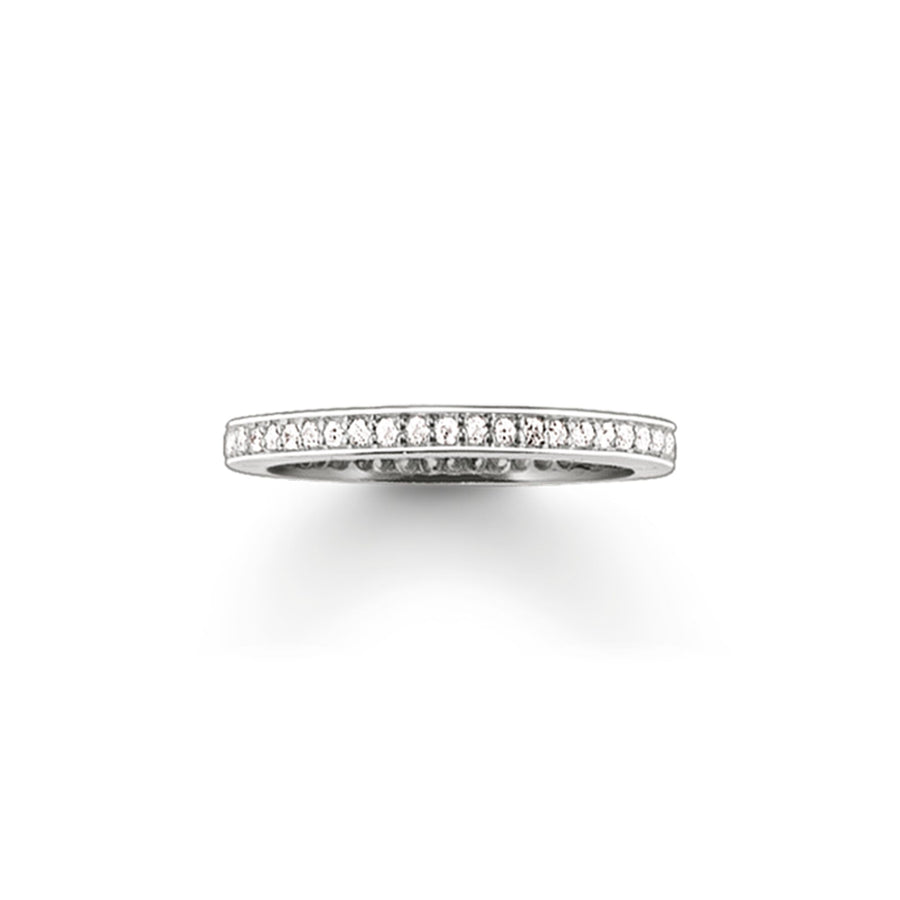 Bague Eternity pavé