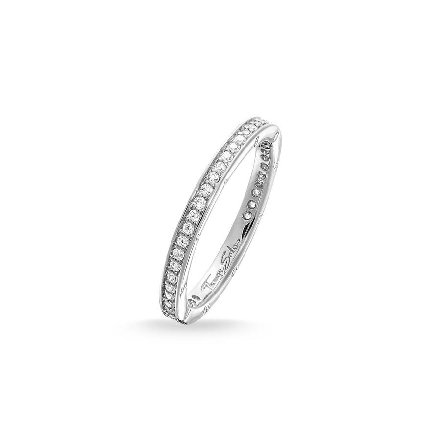 Bague Eternity pavé