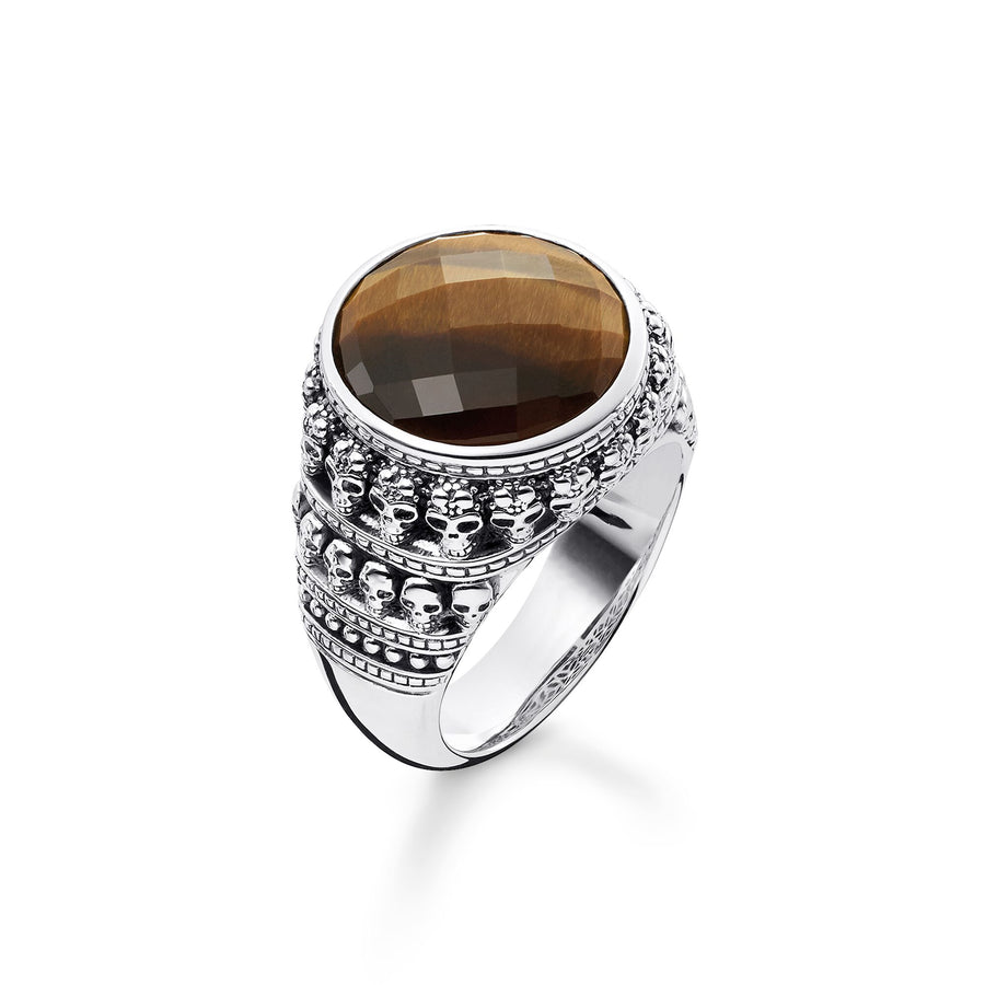 Bague tête de mort
