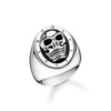 Bague tête de mort
