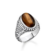 Bague marron