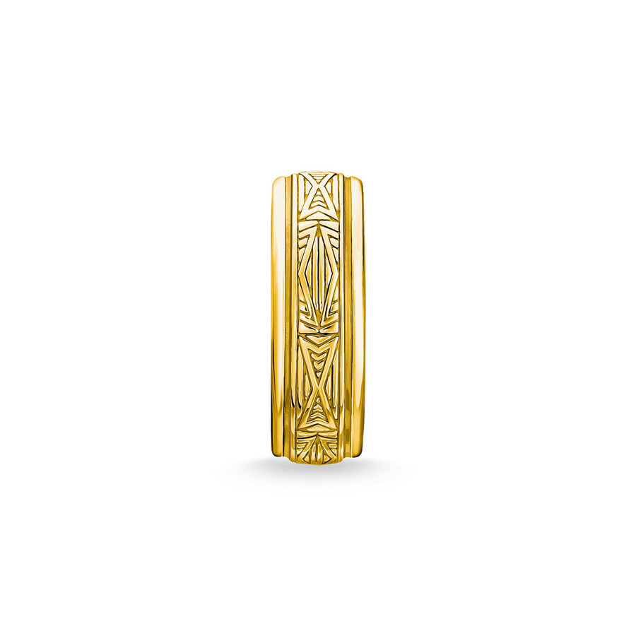 Bague ornements or