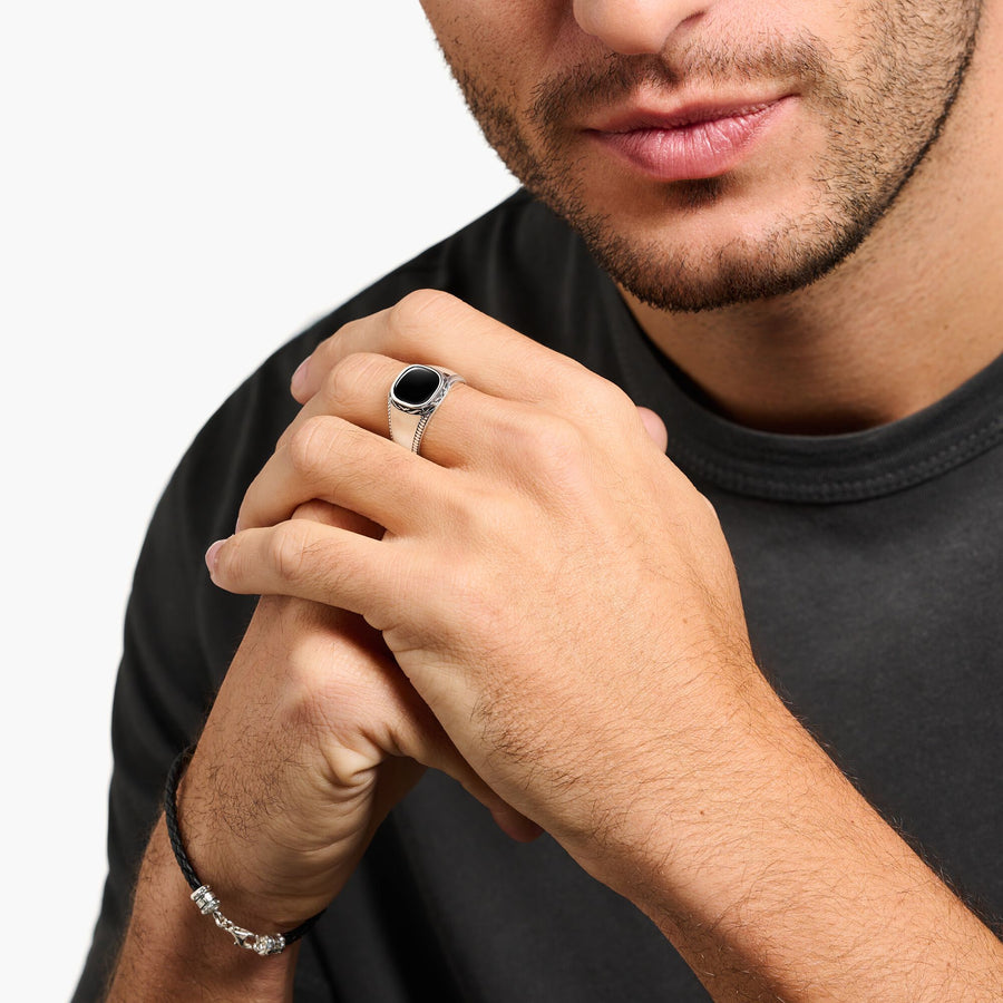 Bague noir