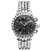 montre pour homme Rebel at Heart Chronograph argent noir