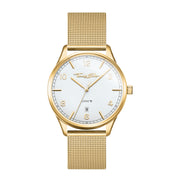 montre pour femme Code TS petit or jaune