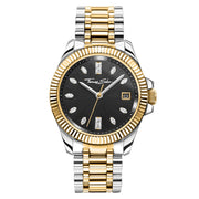 Montre pour femme bicolore or argent