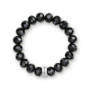 Bracelet Charm obsidienne