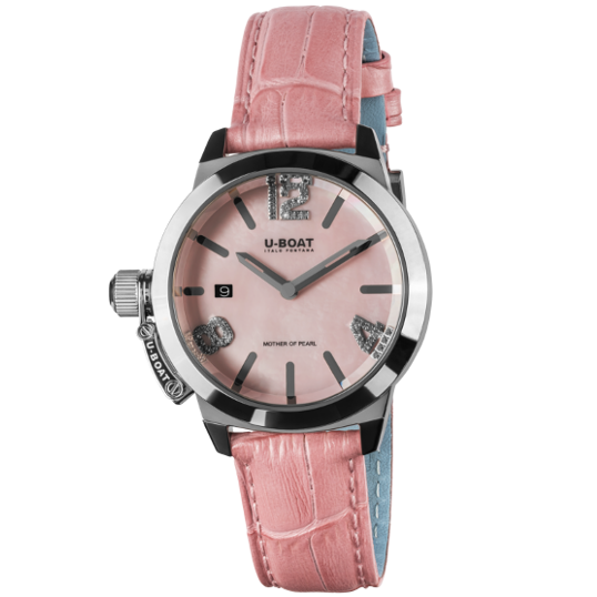 Montre U-Boat Classico — CLASSICO 38 NACRE DE PERLE ROSE 8480