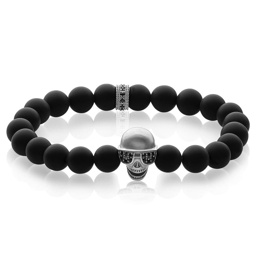 Skullshine Bead Bracelet