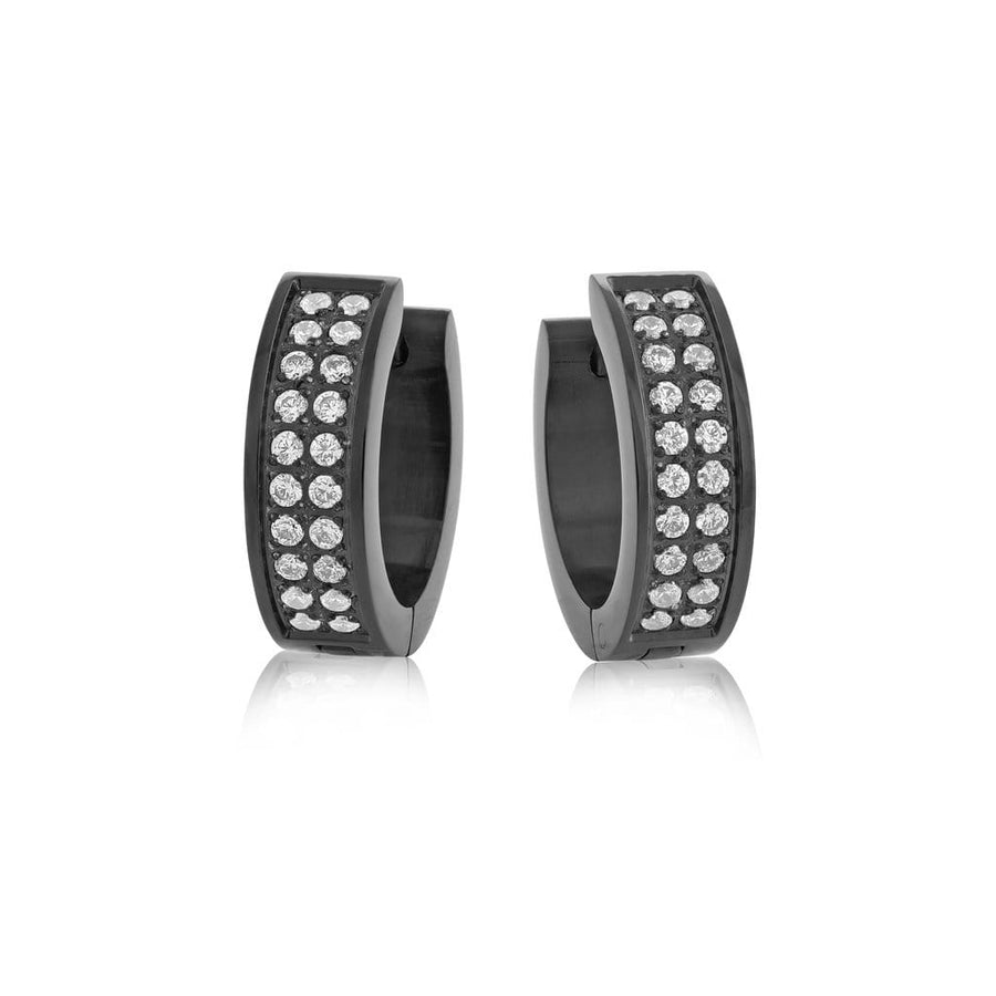 CZ Polished Earrings