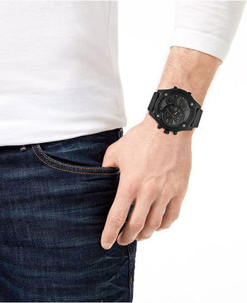 DIESEL Montre Boltdown Cuir à trois aiguilles