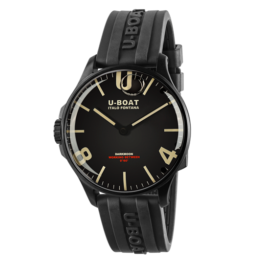 Montre U-Boat Darkmoon — DARKMOON 44MM NOIRE IPB SOLEIL 8464/B