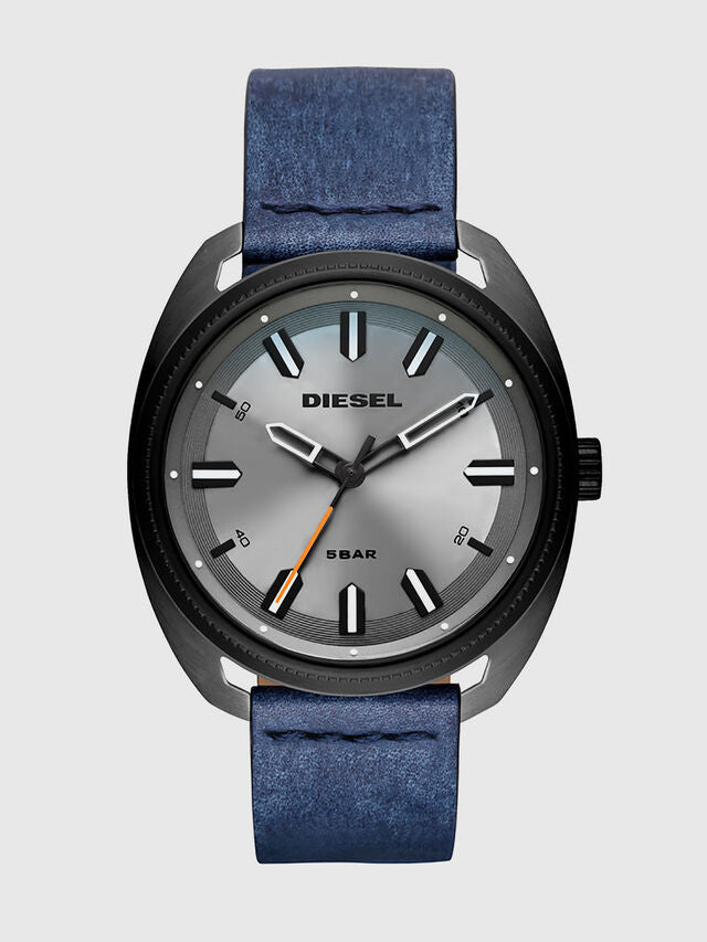 DIESEL Montre Fastbak Cuir à trois aiguilles