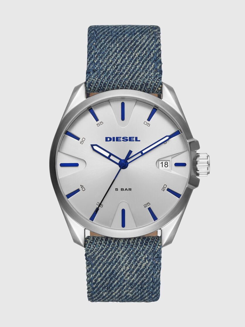 DIESEL Montre MS9 bracelet Cuir Jeans
