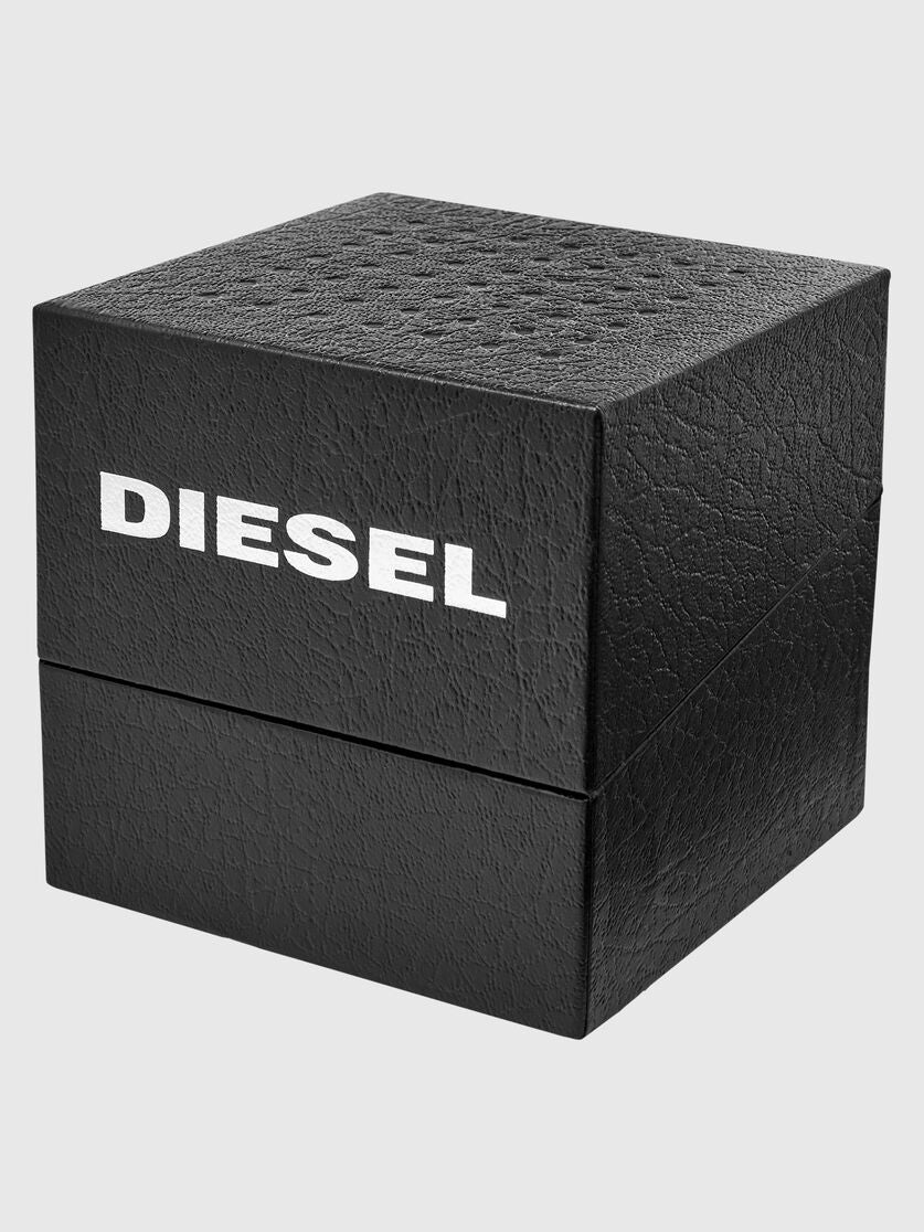 DIESEL Bracelet agate noir pour homme