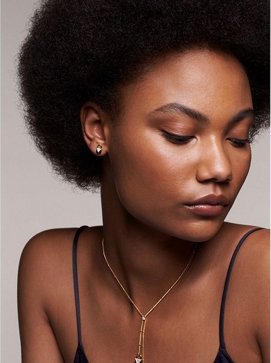 MK Boucles D'oreilles cadenas pavé