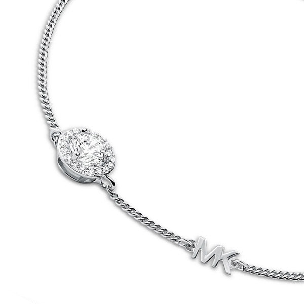 MK Bracelet Halo cz coulissant