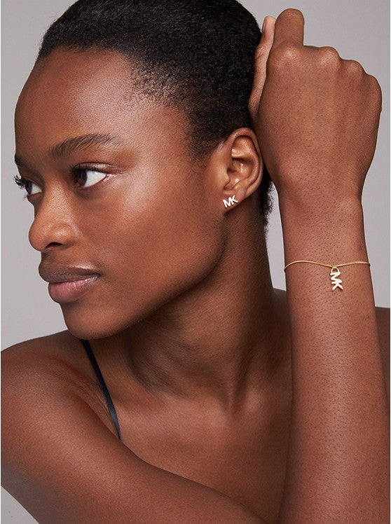 MK Bracelet logo pendentif